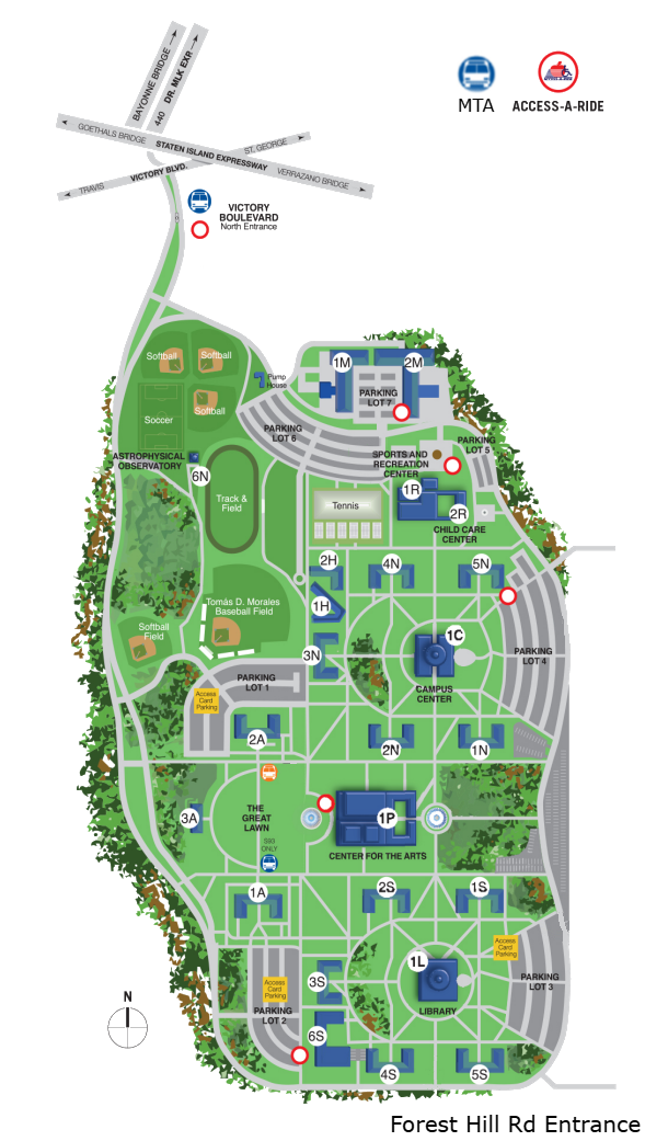 CSI Campus Map